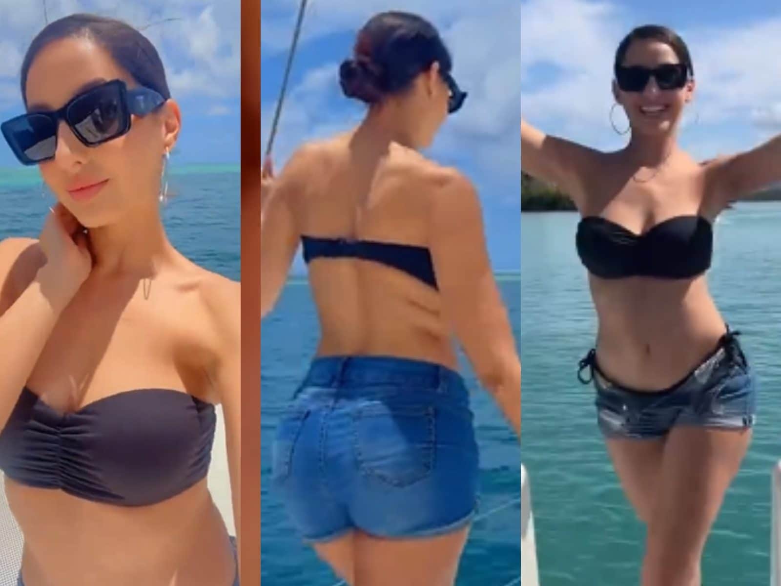 Nora Fatehi flaunts her envious curves in Top 10 hottest outfits