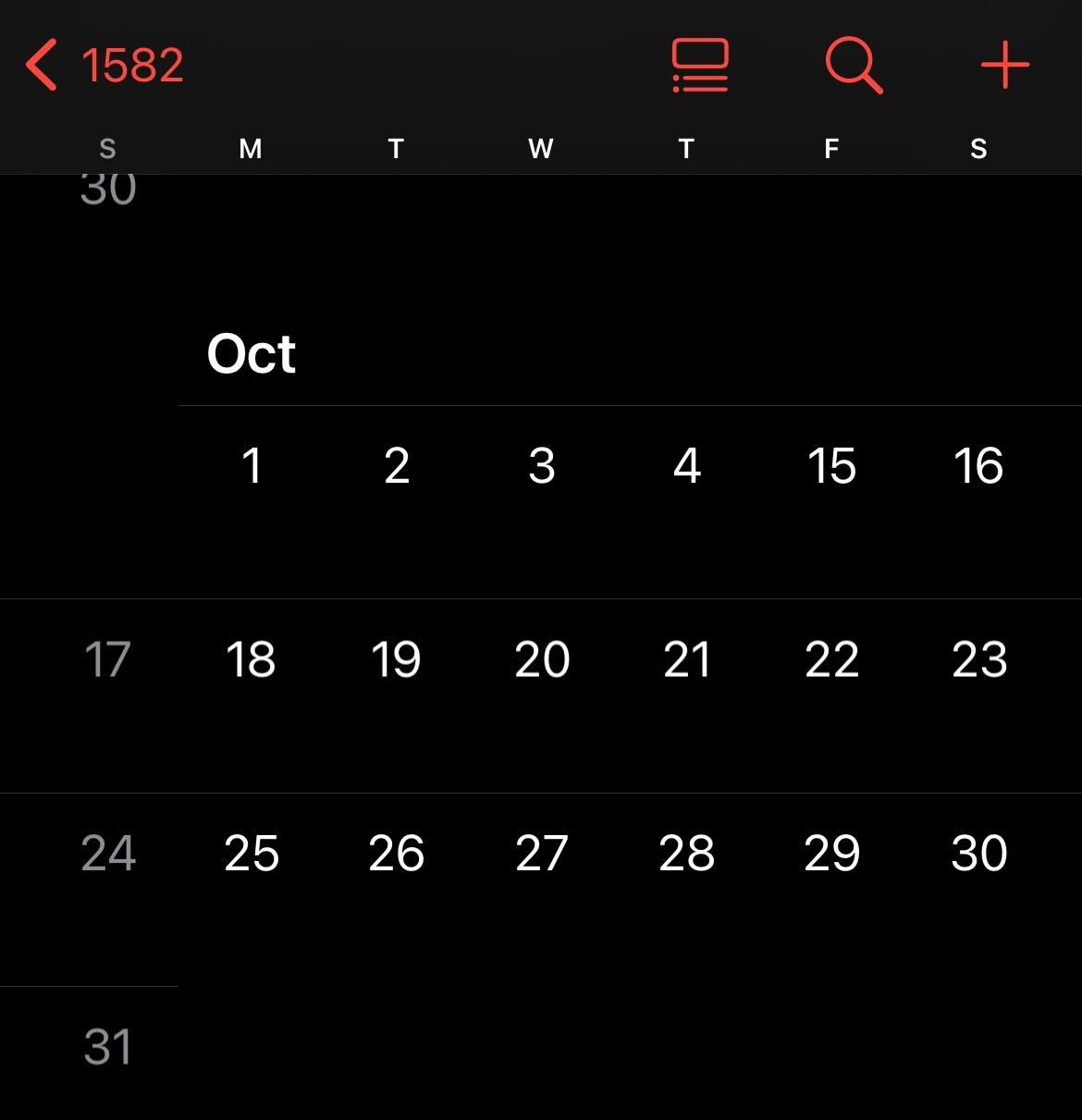 Why Are 10 Days Missing From Your Calendar In October Of 1582 Internet Why Are 10 Days Missing From Your Calendar In October Of 1582 Internet