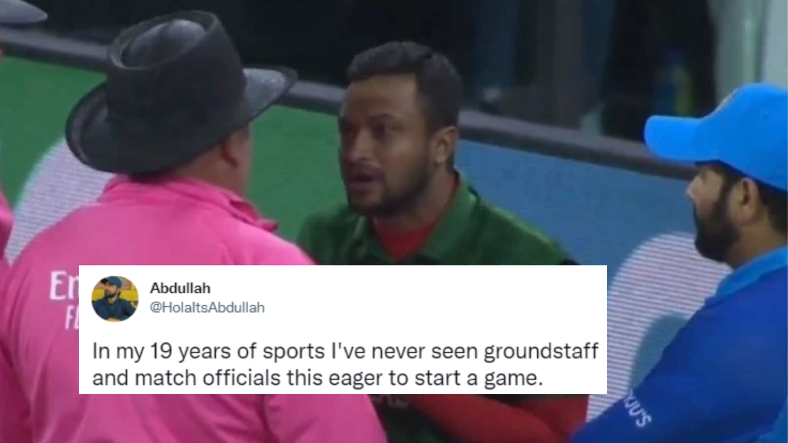 Pakistan Fans Outrage Over 'Wet Outfield' as India Defeat Bangladesh in