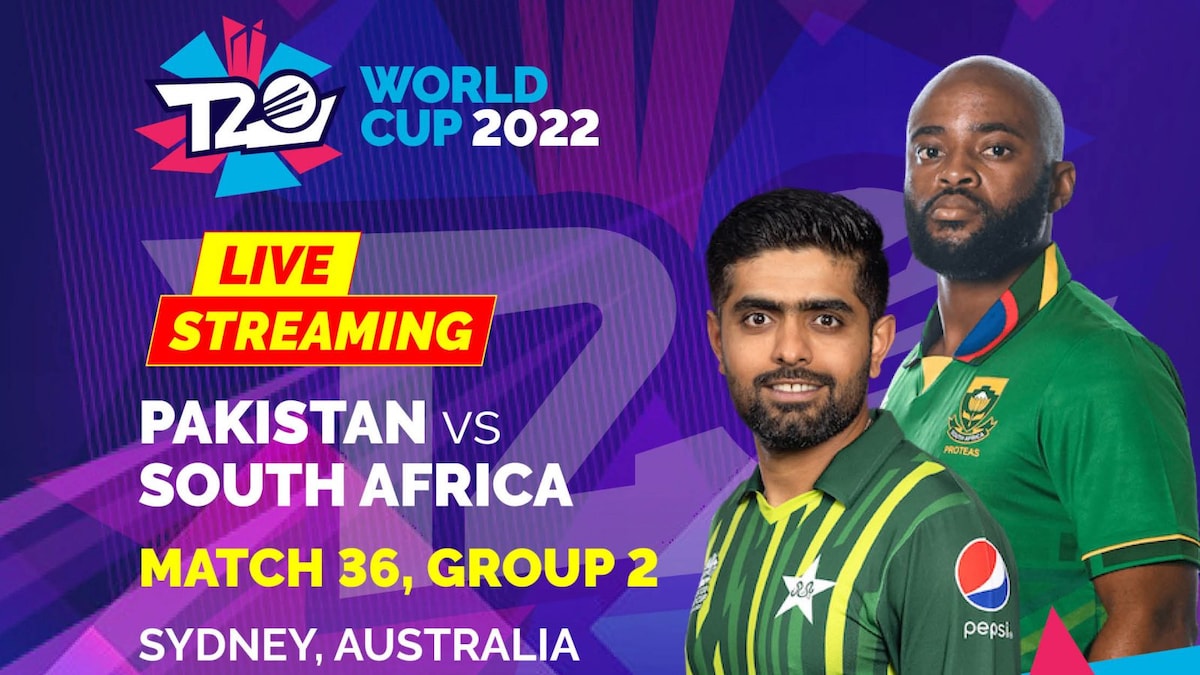 Pakistan vs South Africa Live Streaming How to Watch T20 World Cup
