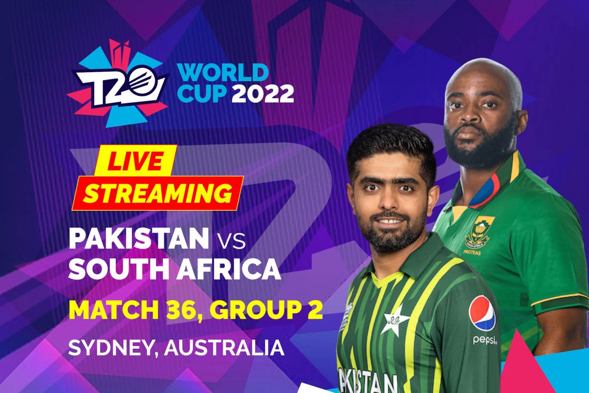 Pakistan vs South Africa Live Streaming How to Watch T20 World Cup 2022 Coverage on Live TV And Online