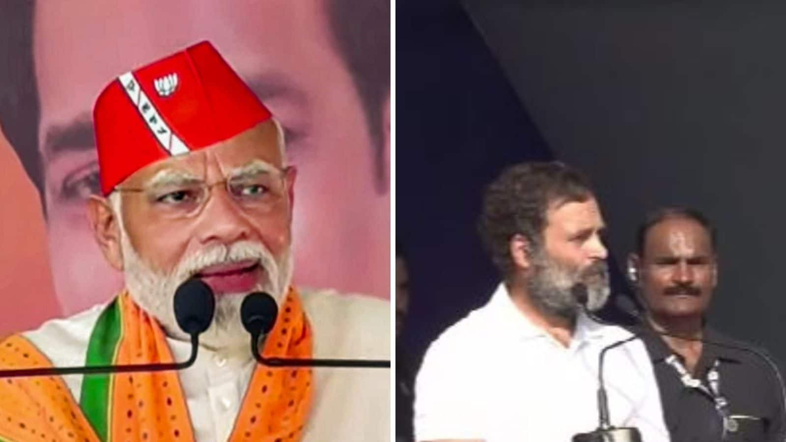 Elections Cong Mocked Me For Wearing Tribal Attire Says Pm Modi Rahul Gandhi Addresses