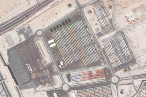 Qatar Unveil 6,000-Cabin Fan Village in Desert Near Airport (AP Image)