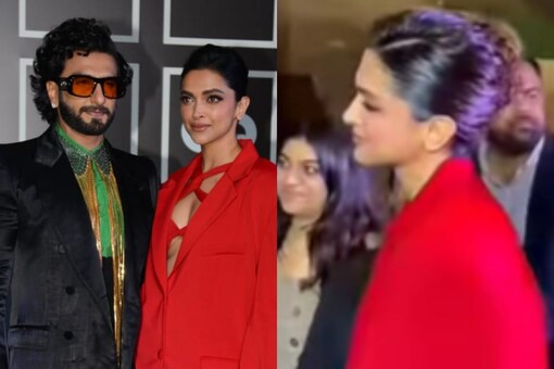 Deepika Padukone couldn't take her eyes off Ranveer Singh. (Pic: Viral Bhayani)