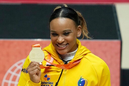 Brazil’s Rebeca Andrade Scripts History by Winning World All-around