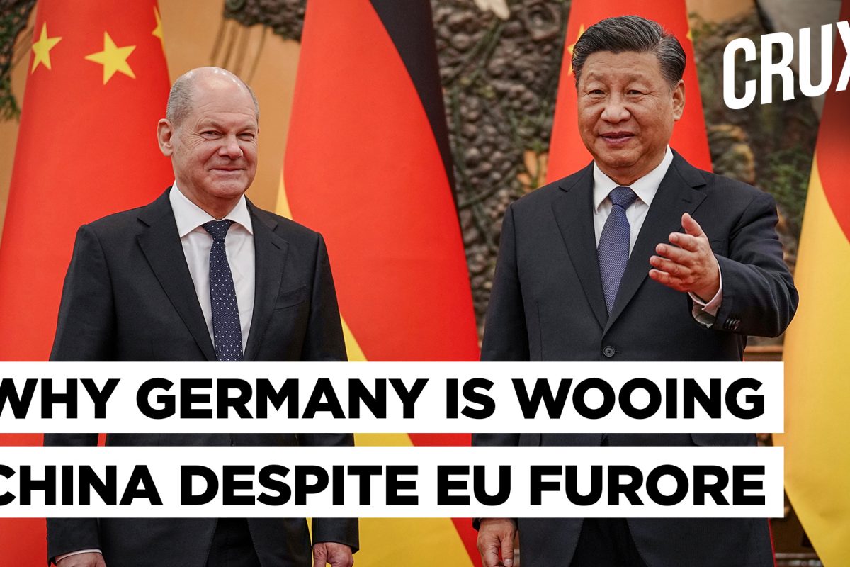 Scholz Meets Xi Jinping In China, Talks Trade l Germany Risking EU ...