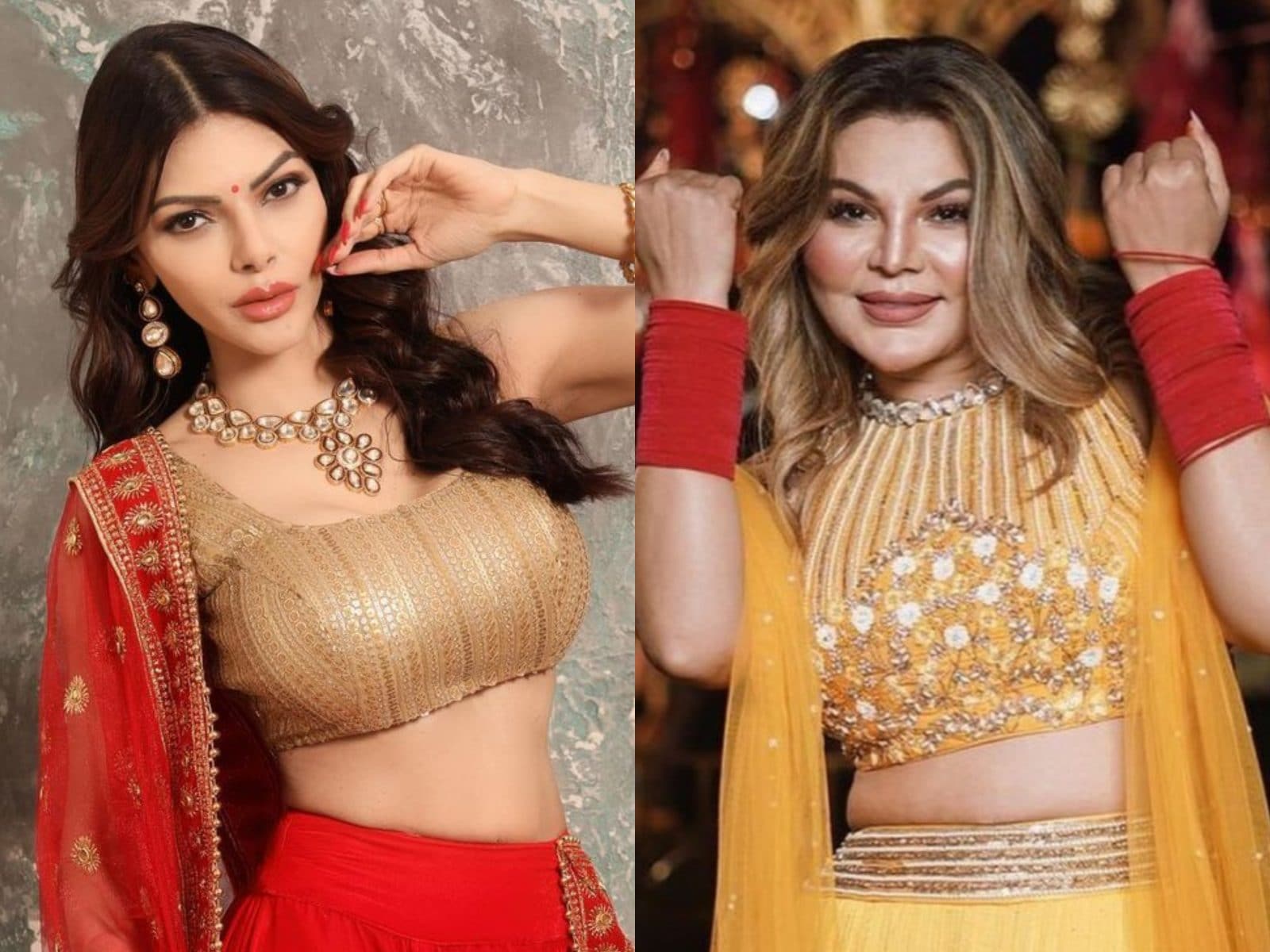 Kajol Sexy Bf - Sherlyn Chopra Asks Rakhi Sawant To Get Aside, Says 'My Fight Is Not With  Her' - News18