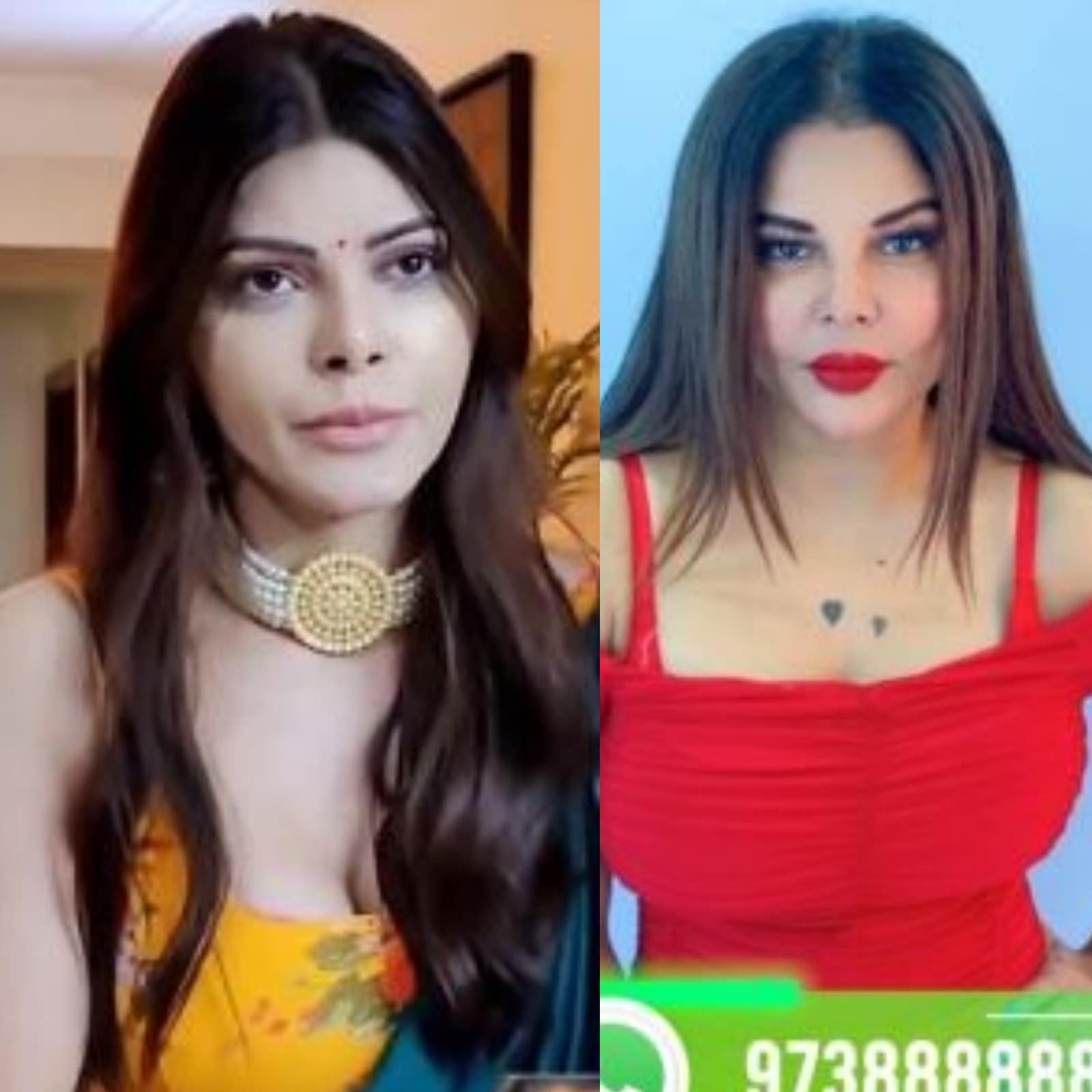 Rakhi Savant Sexi Video - Rakhi Sawant, Sherlyn Chopra File FIRs Against Each Other for Passing  'Objectionable' Remarks - News18