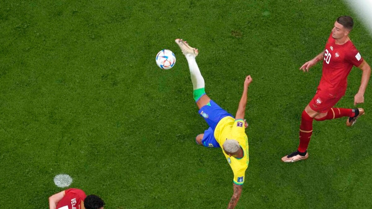 Spectacular bicycle kick ends Brazil's remarkable home winning