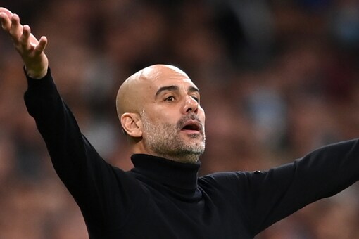 Manchester City manager Pep Guardiola (AP Image)
