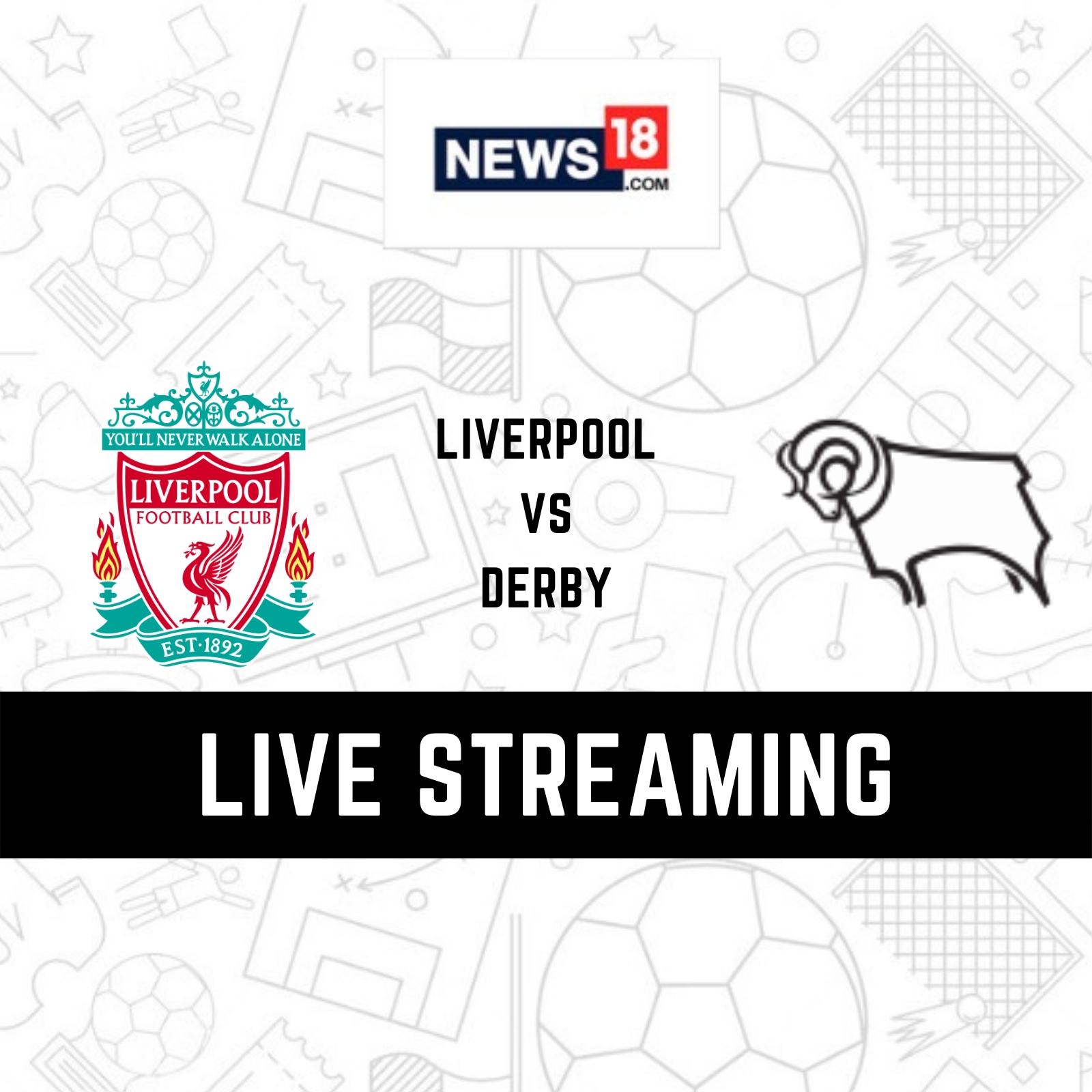 Liverpool vs Derby County Live Streaming When and Where to Watch EFL Cup 2022-23 Live Coverage on Live TV Online