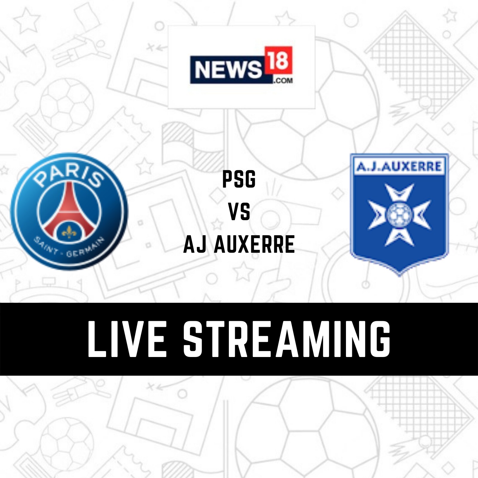 PSG vs Auxerre