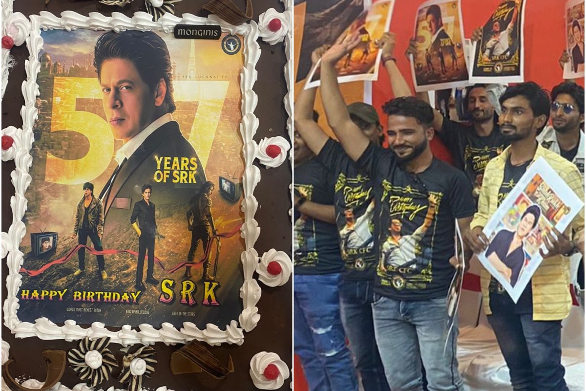 Charlie AKA Shah Rukh Khan Cuts His Birthday Cake | Fan-made Caricature Of  SRK - Koimoi