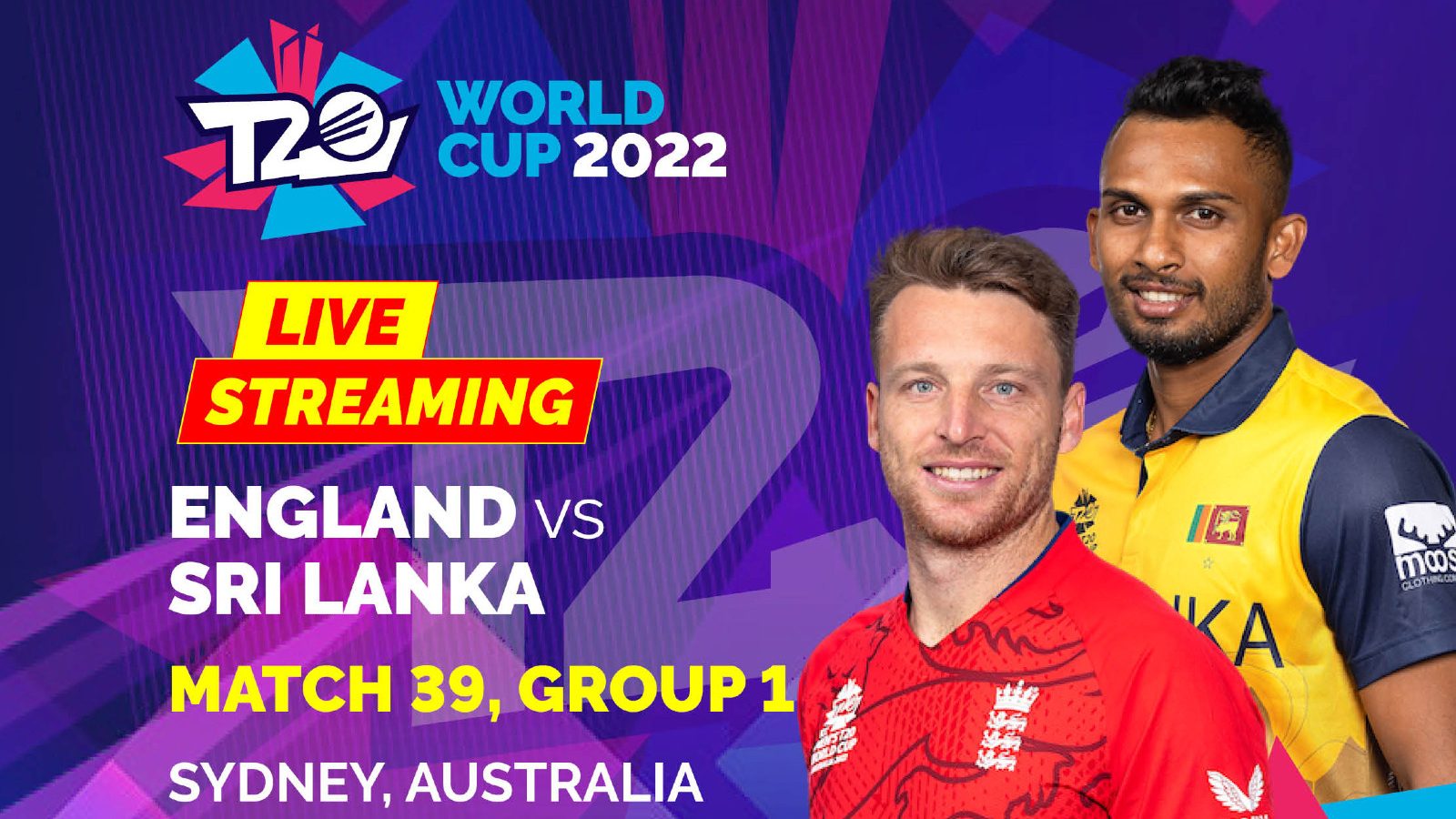 England vs Sri Lanka Live Streaming When and Where to Watch T20 World