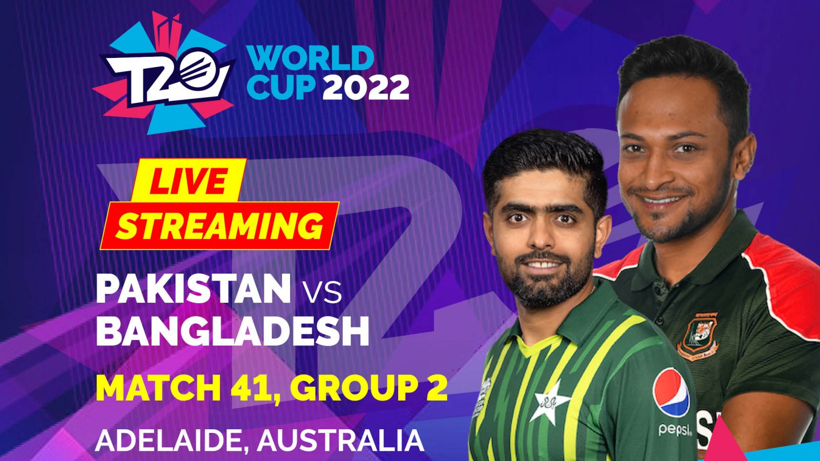 Pakistan vs Bangladesh Live Streaming When and Where to Watch T20 World Cup match Live Coverage on Live TV Online