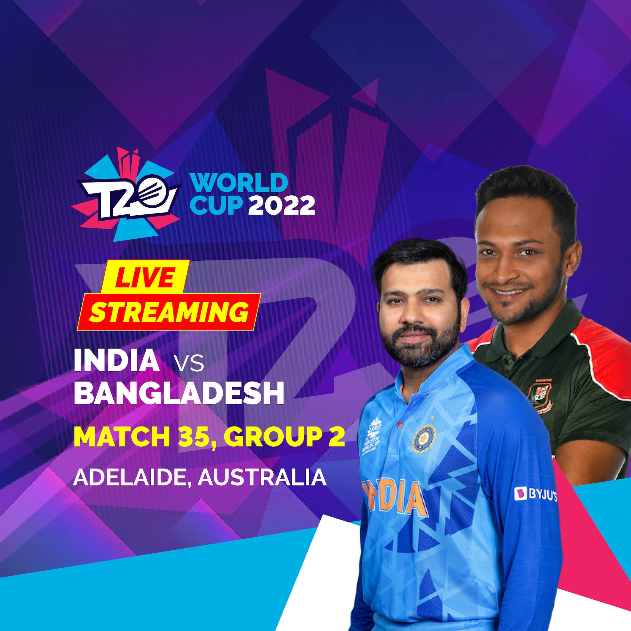 India vs Bangladesh When and Where to Watch T20 World Cup Match IND vs BAN Live Streaming Latest Updates TV Online