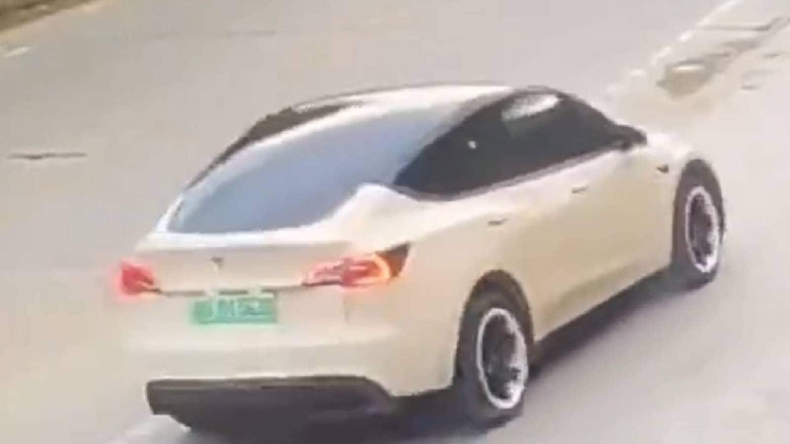 Watch Tesla Model Y Creates Mayhem on Chinese Roads, Crashes into