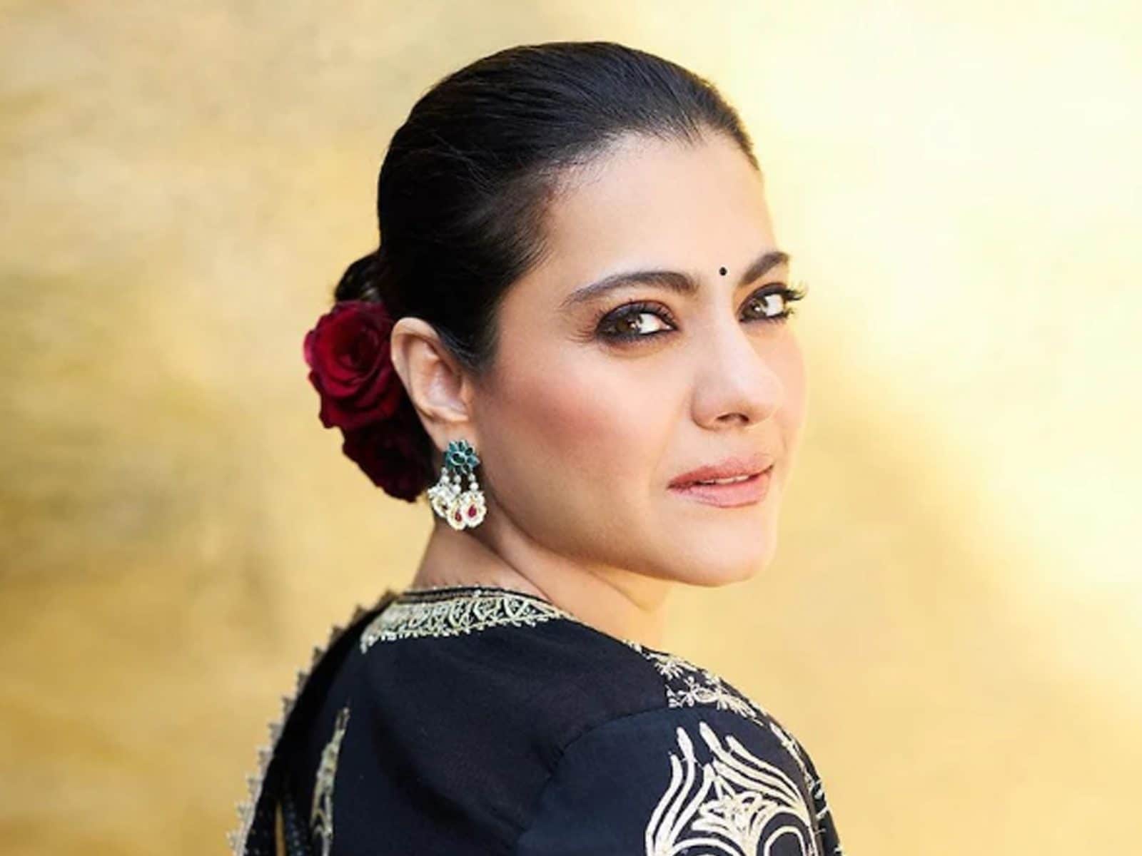 Kajol Ups The Glam Quotient With Her All-Black Desi Avatar - News18