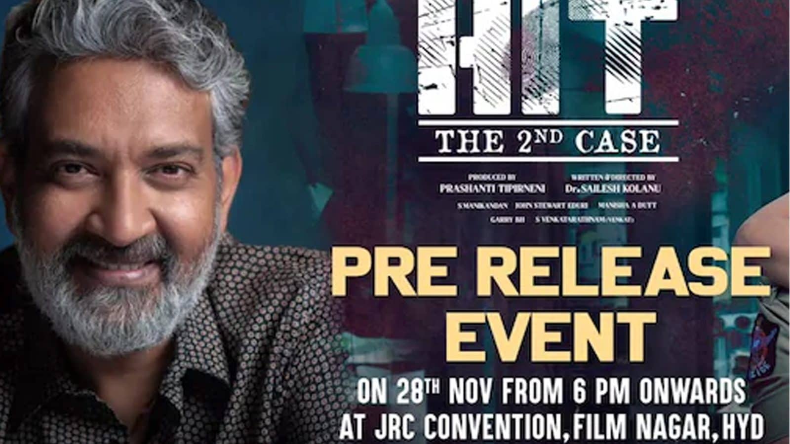 SS Rajamouli Chief Guest At Adivi Sesh Starrer Hit: The Second Case's Event  - News18
