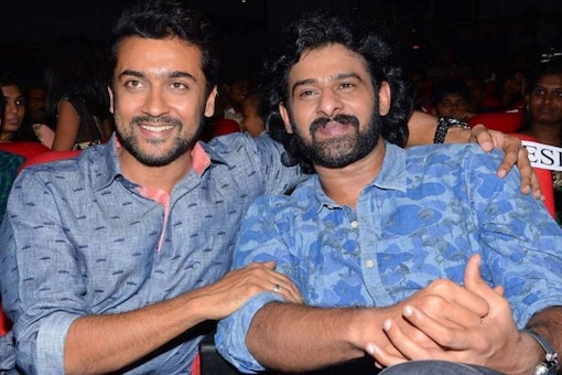 Suriya recently met with Prabhas and was treated to some delicious food.