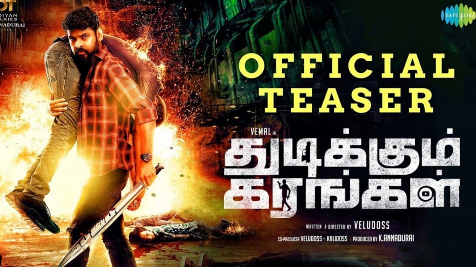 Vimal’s Thudikkum Karangal Teaser Promises A PowerPacked Crime Thriller