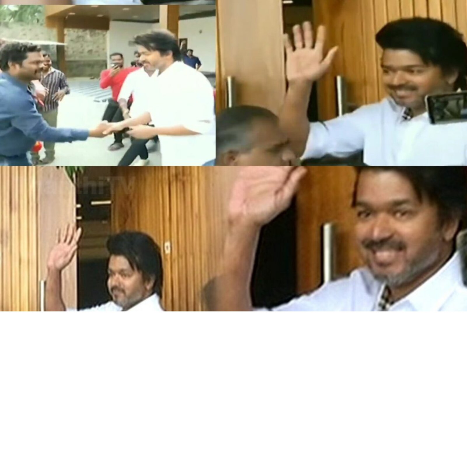 Thalapathy Vijay Meets Fans and Makkal Iyakkam Members, Viral Videos Set Internet Ablaze Thalapathy Vijay Meets Fans and Makkal Iyakkam Members, Viral Videos Set Internet Ablaze