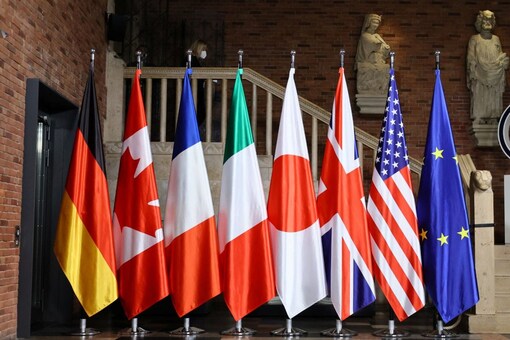 G7 ŧ͹ѹ¹кѧѺҤҤѺâ¹ѹͧ  (Ҿ: REUTERS/Wolfgang Rattay/Pool)