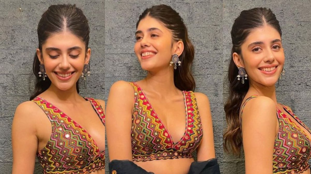 Sanjana Sanghi's Gorgeous Multi-coloured Lehenga Makes For A Bold And Beautiful Pick