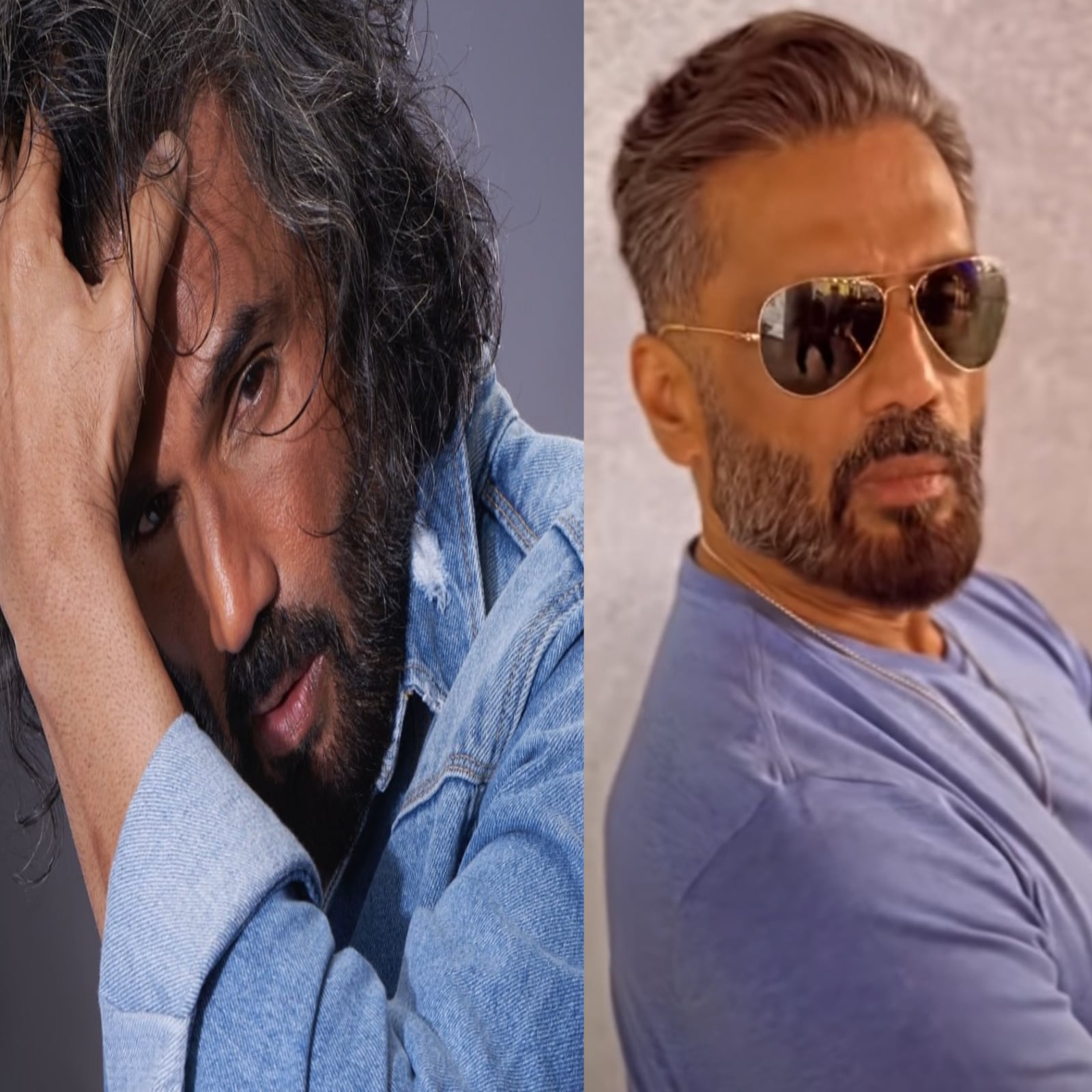 Suniel Shetty was 'caught in the act' and fans can't get over him, see  actor's most charming pics