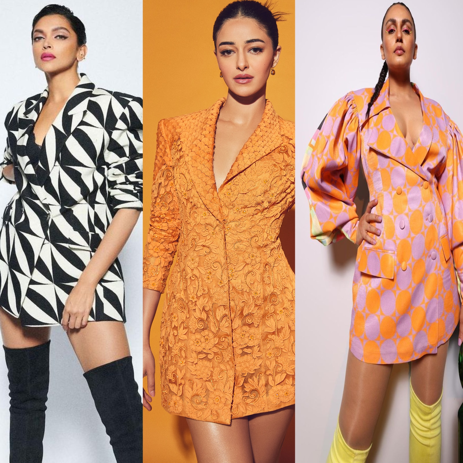 Deepika Padukone Raises Winter Fashion Quotient In A Monotone Look