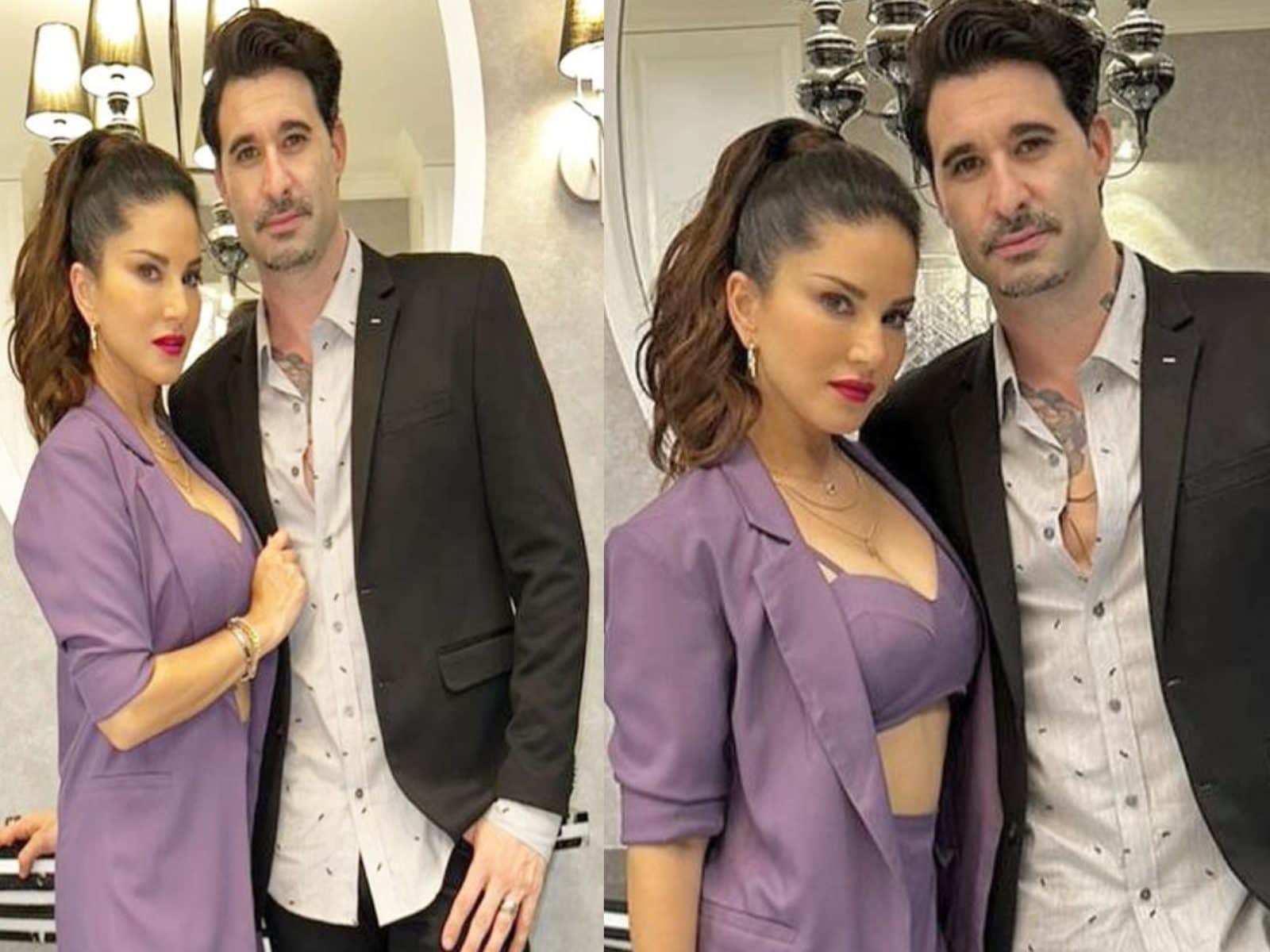 Sunny Leone Enjoys Dinner Date With Daniel Weber; Dont Miss Their Posts