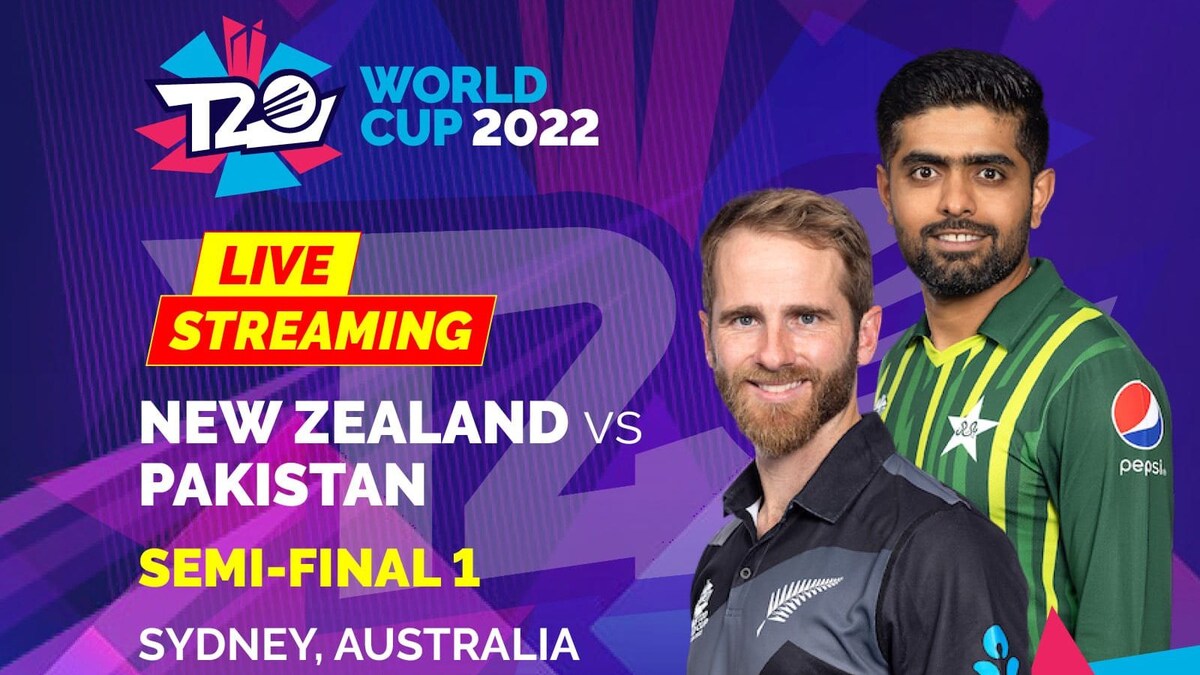 New Zealand vs Pakistan Live Streaming T20 World Cup Semifinal When