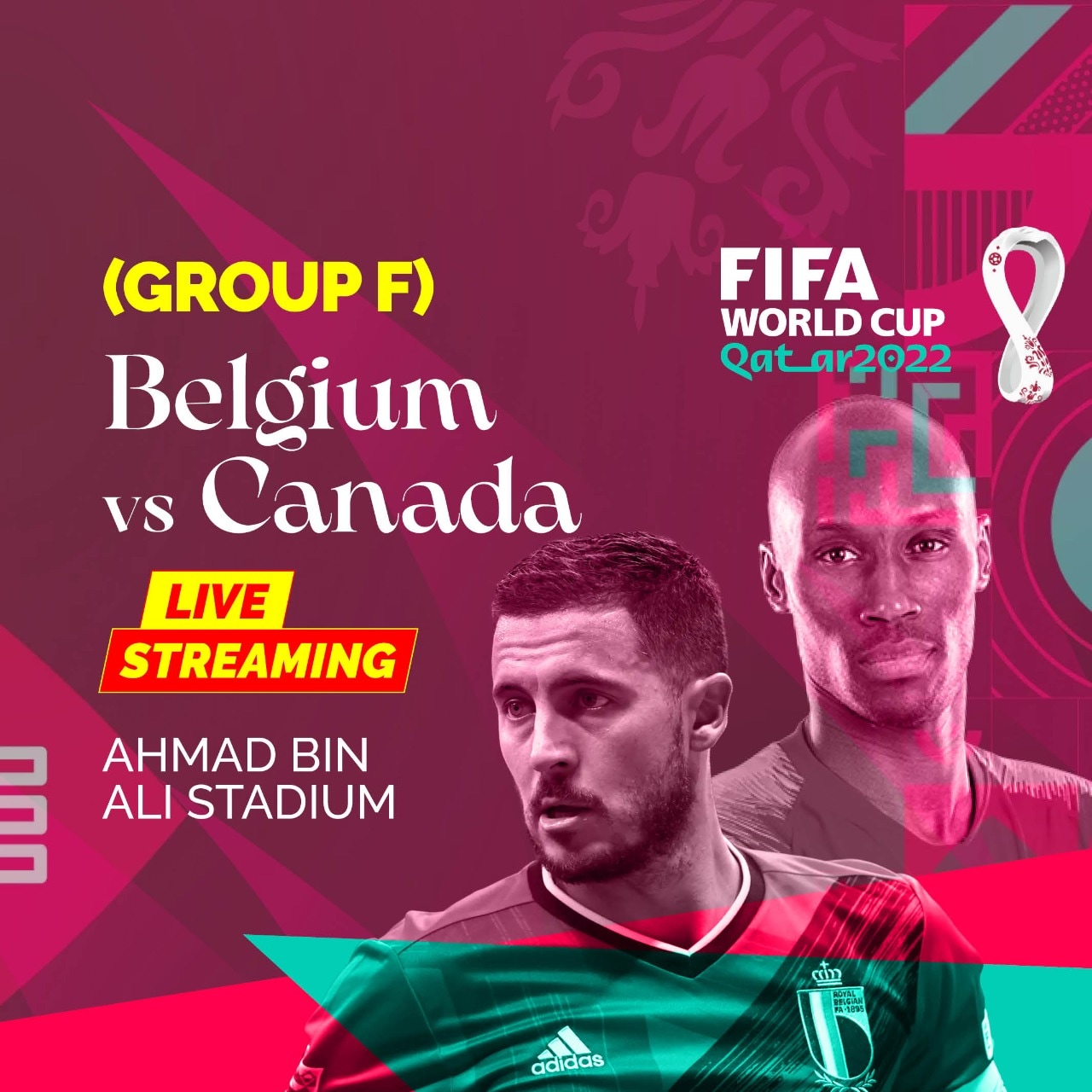 Belgium vs Canada Live Streaming FIFA World Cup 2022 When and Where to Watch BEL vs CAN Match Live Coverage on Live TV Online