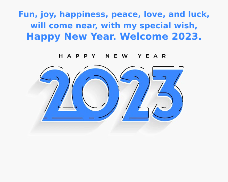 Happy New Year 2023: Welcome the year with these wishes, messages