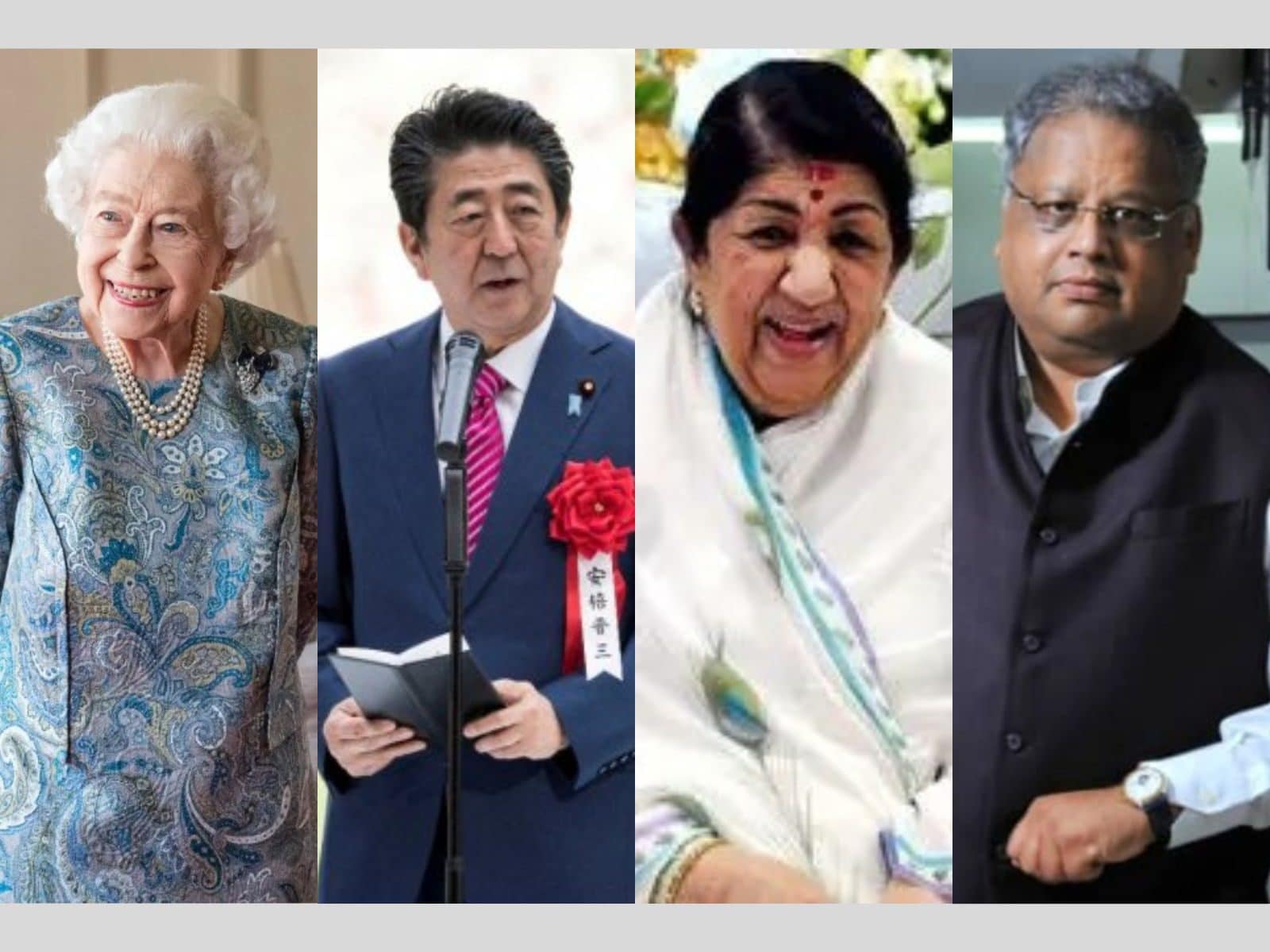 Year Ender 2022 Queen Elizabeth to Shinzo Abe, Lata Mangeshkar and More; Recalling Influential People Who Died in 2022 photo