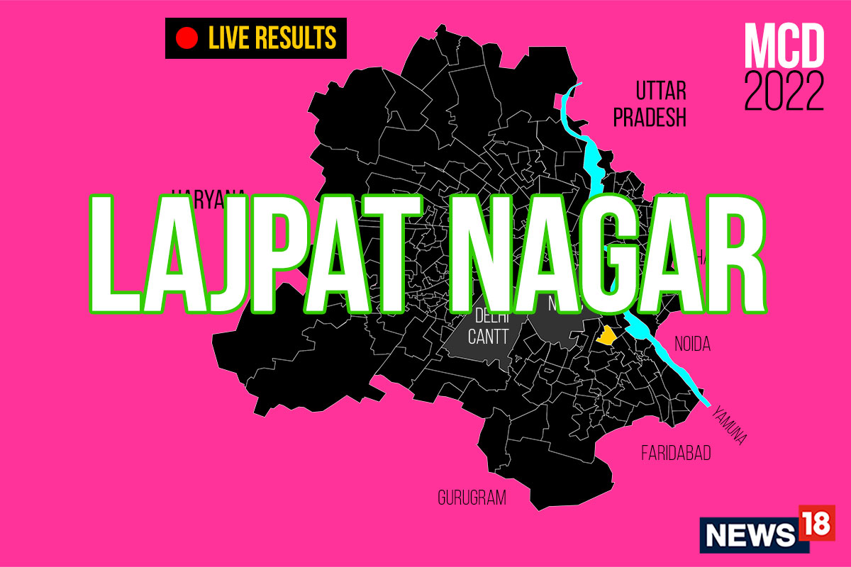 Lajpat Nagar ward LIVE results BJP Candidate Kuwar Arjun Pal Singh