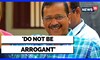 Do Not Be Arrogant: Delhi Chief Minister Arvind Kejriwal Ends His Victory Speech | English News