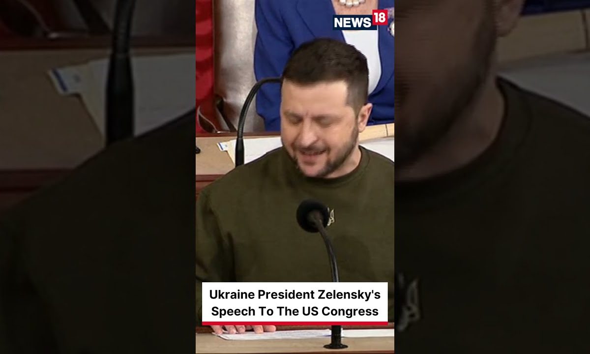 Ukraine President Zelensky's Speech To The US Congress | Zelensky Usa ...