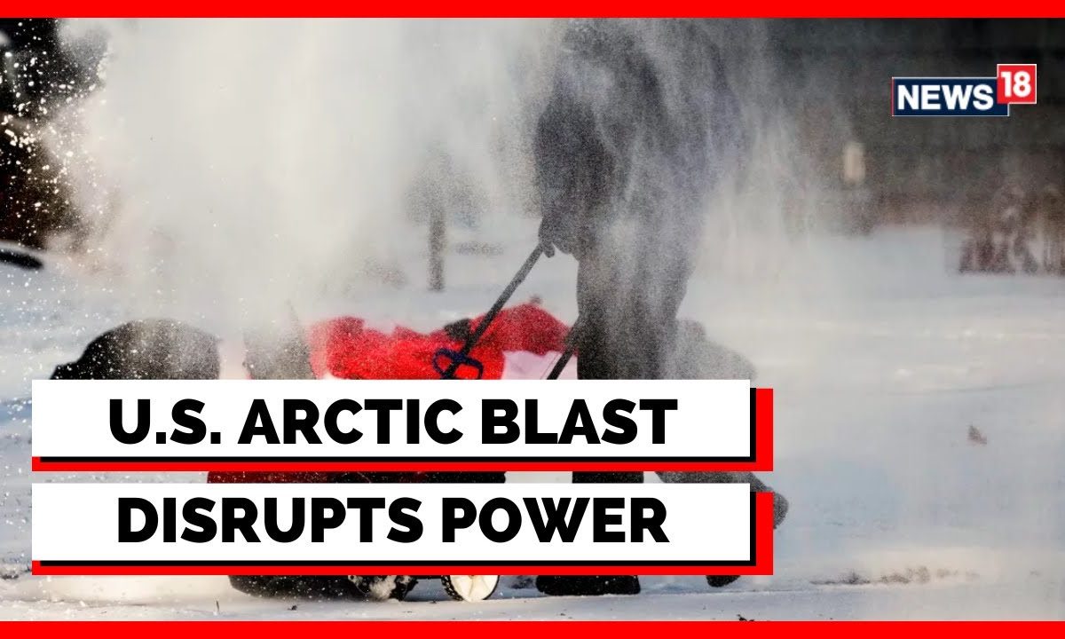 Arctic Blast Sweeps USA | Flights Cancelled Amid Power Crisis In Canada ...