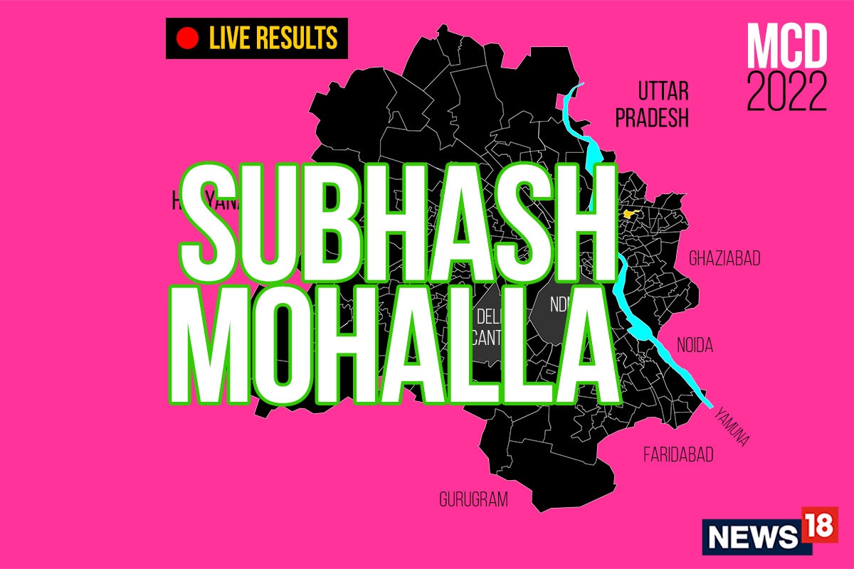 Subhash Mohalla ward LIVE results BJP Candidate Manisha Singh Wins