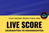 Saurashtra vs Maharashtra Live Score Updates Vijay Hazare Trophy Final: Ruturaj Gaikwad Struggling to Get Going