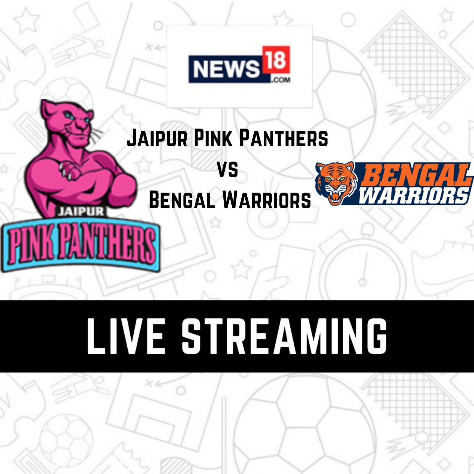 Jaipur Pink Panthers vs Bengal Warriors Live Streaming: How to Watch PKL  2022-23 Coverage on TV And Online