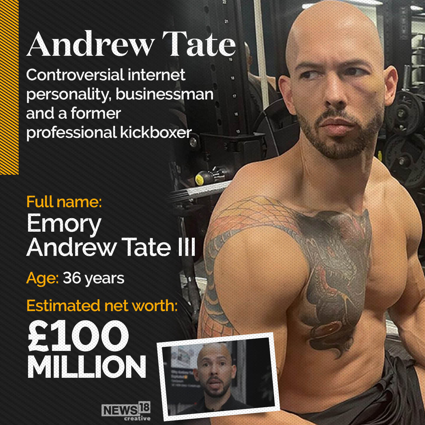 Andrew Tate's Net Worth: A Journey from Kickboxing Stardom to Online  Notoriety! - SCP Magazine