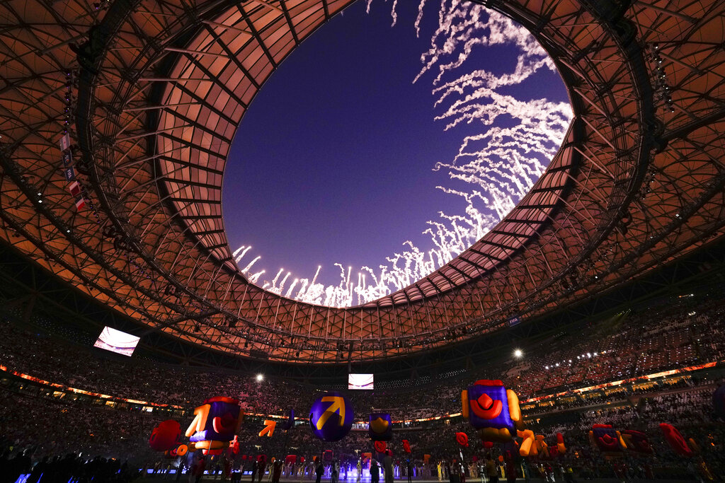 FIFA World Cup closing ceremony in photos