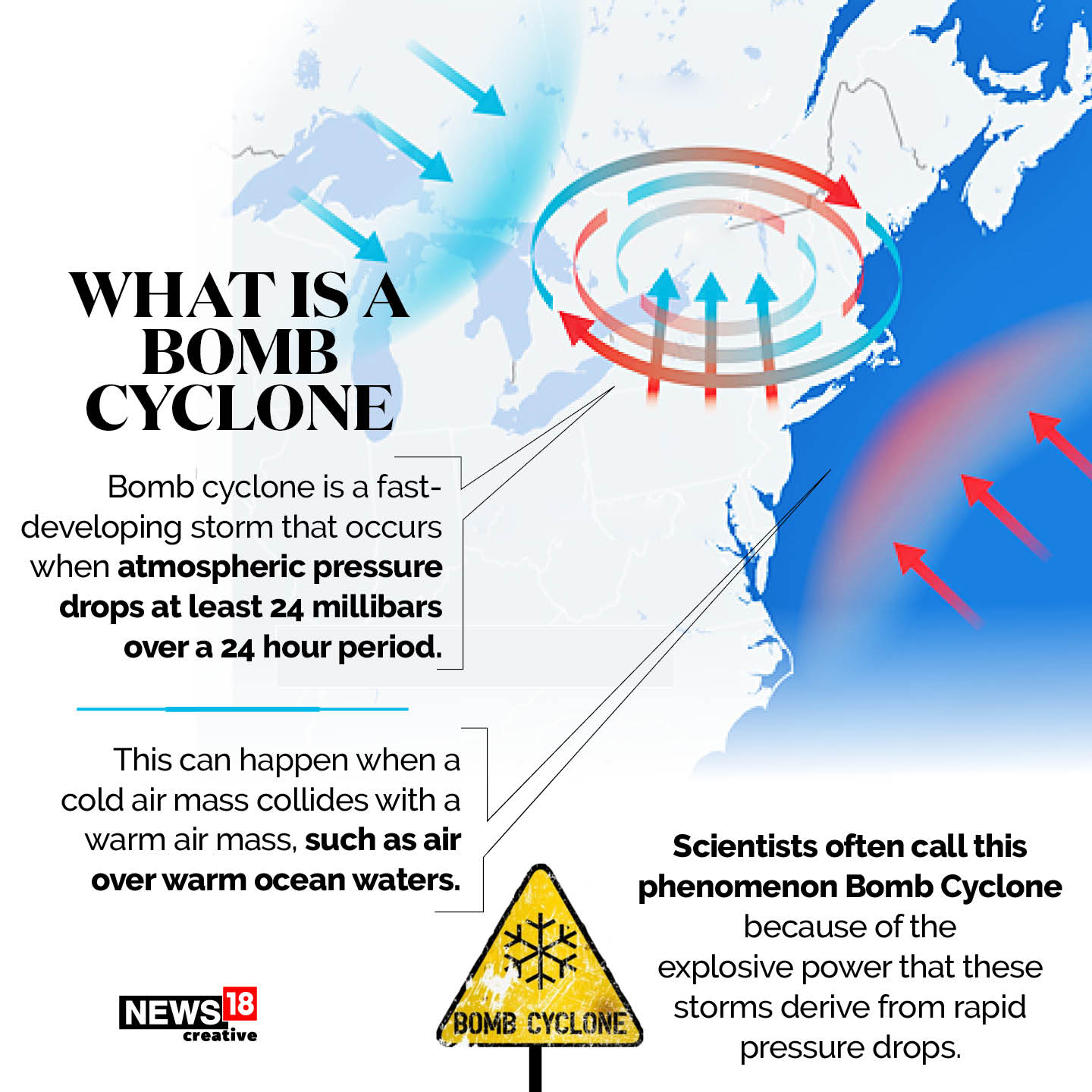 What is a Bomb Cyclone?: As 'Blizzard Of the Century' Grips US, Here's ...