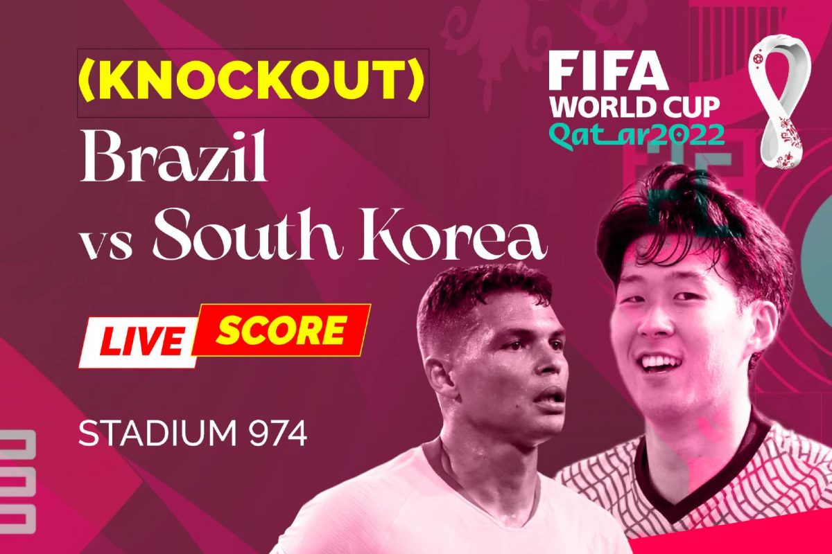 Goals and Highlights of Brazil 4-1 South Korea on World Cup Qatar 2022
