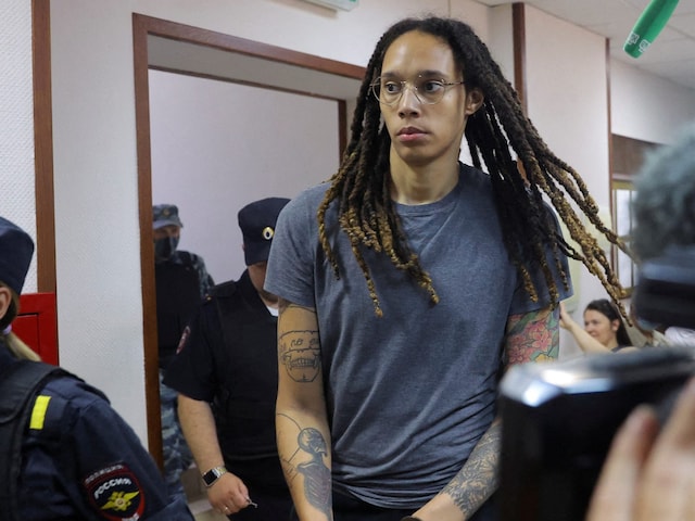 Russia has freed American basketball player Brittney Griner on Thursday (Image: Reuters File)
