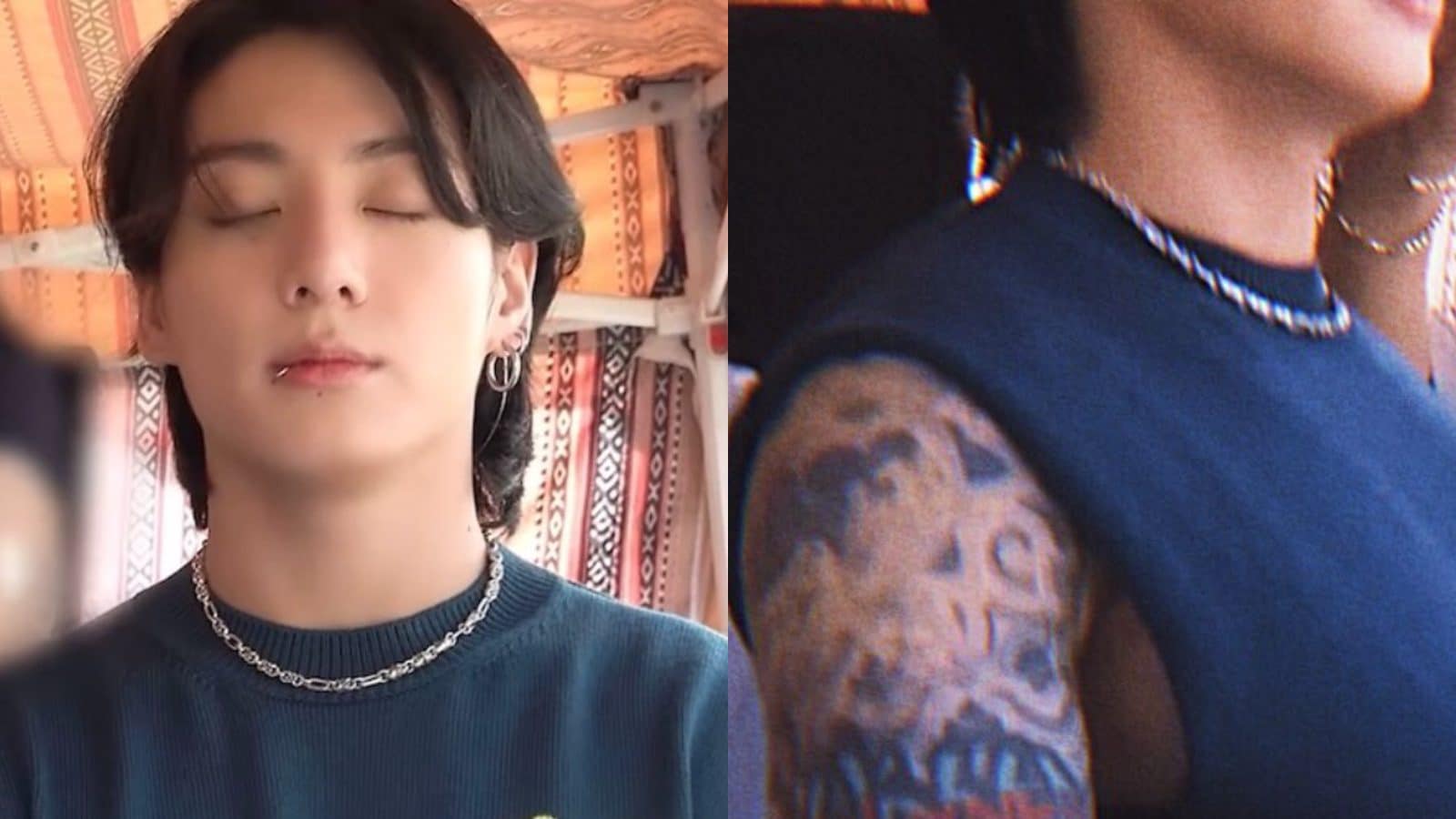 BTS jungkook new album shoot he draw all tattoos on wall  ......#jungkookvideos #jungkooktiktok #jungkook #jungkookedits  #jungkookedit… | Instagram