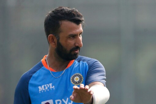 Cheteshwar Pujara praised Axar Patel's contribution with the bat. (AP Photo)