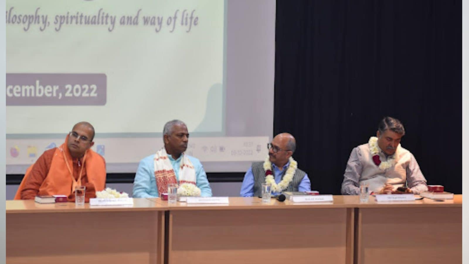 JNU Holds Event to Celebrate Gita Jayanti in Collaboration With ISKCON 